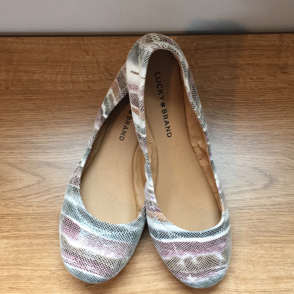 Lucky Brand Ballet Flats Emmie Style Size 7 NWOT